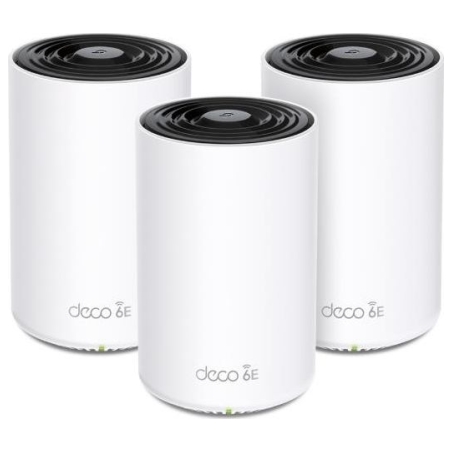 Tp-Link Wireless Router|TP-LINK|Wireless Access Point / Router|3-pack|5400 Mbps|Mesh|Wi-Fi 6e|3x10/100/1000M|Number of antennas 