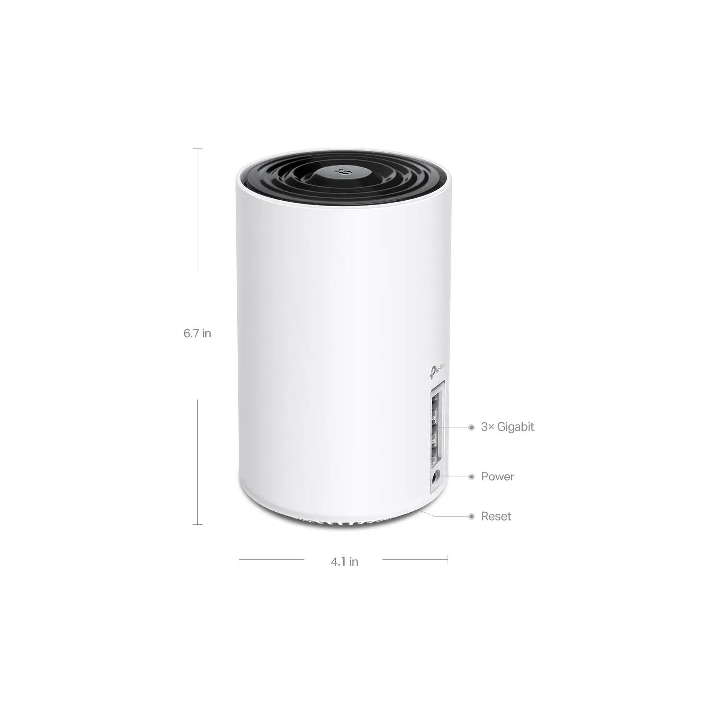 Tp-Link Wireless Router|TP-LINK|Wireless Access Point / Router|3-pack|5400 Mbps|Mesh|Wi-Fi 6e|3x10/100/1000M|Number of antennas 