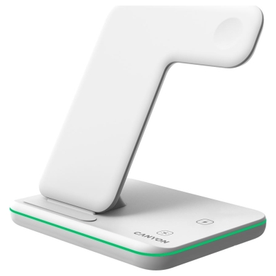 Canyon wireless charger WS-303 15W 3in1 White