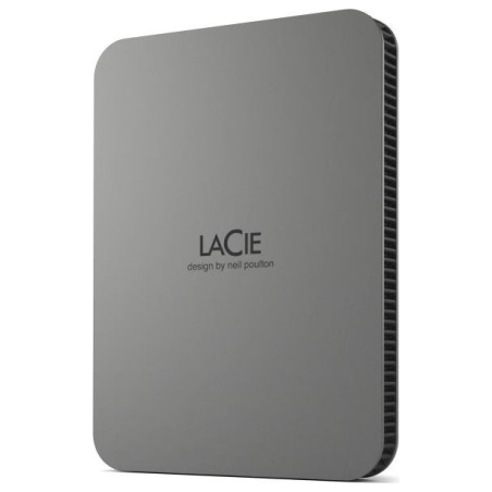 Lacie External HDD|LACIE|Mobile Drive Secure|STLR2000400|2TB|USB-C|USB 3.2|Colour Space Gray|STLR2000400