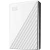 WD External HDD|WESTERN DIGITAL|My Passport|WDBR9S0060BWT-WESN|6TB|USB 3.2|Colour White|WDBR9S0060BWT-WESN