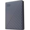 WD External HDD|WESTERN DIGITAL|My Passport|WDBRMD0040BGY-WESN|4TB|USB-C|Colour Grey|WDBRMD0040BGY-WESN