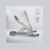 Axagon STND-M PHONE / TABLET STANDAluminum stand for 4“ – 10.5“ phones and tablets. Five adjustable positions.