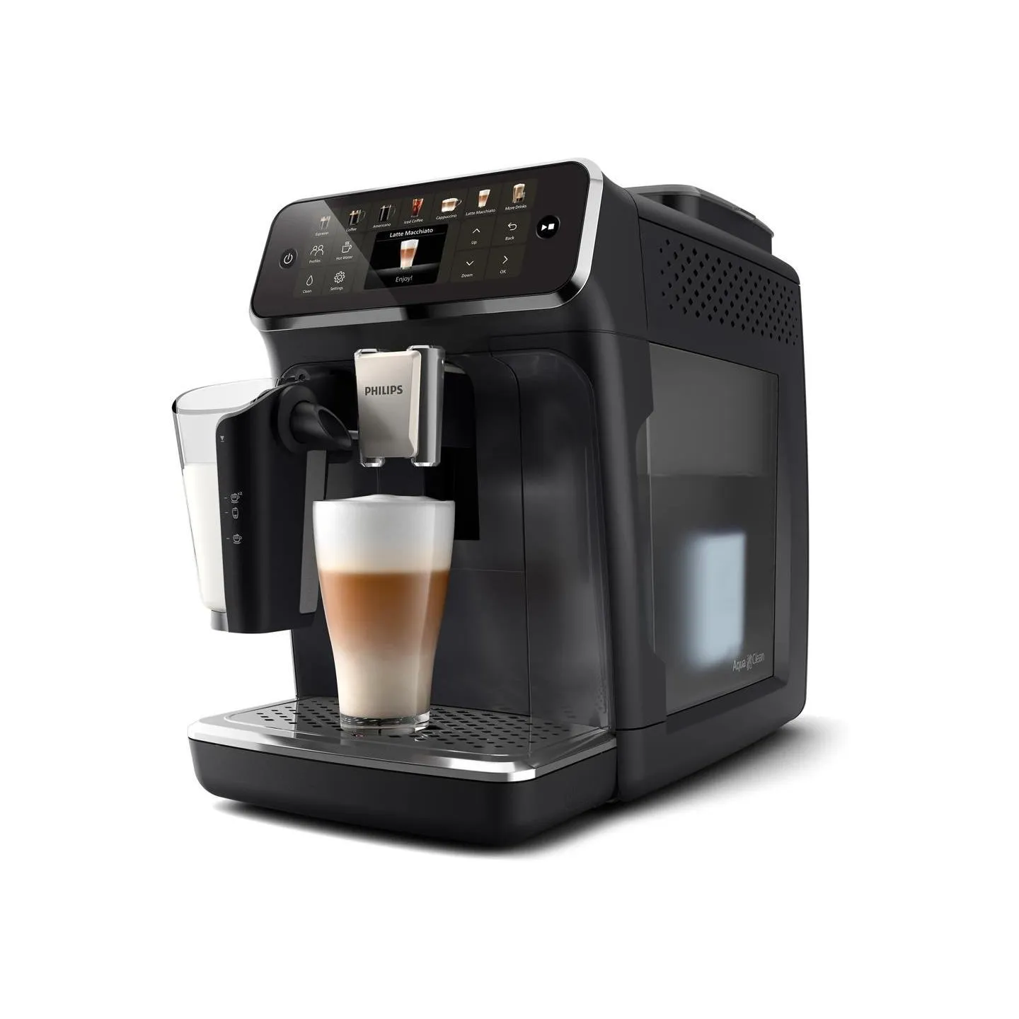 Philips | Coffee machine | EP4441/50 | Pump pressure 15 bar | Built-in milk frother | Fully Automatic | 1500 W | Black