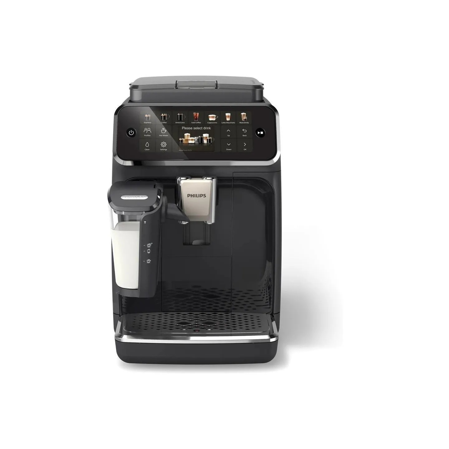 Philips | Coffee machine | EP4441/50 | Pump pressure 15 bar | Built-in milk frother | Fully Automatic | 1500 W | Black