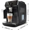 Philips | Coffee machine | EP4441/50 | Pump pressure 15 bar | Built-in milk frother | Fully Automatic | 1500 W | Black