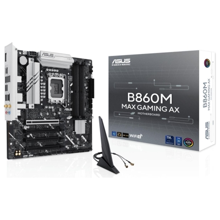 Asus Mainboard|ASUS|Intel B860 Express|LGA1851|Micro-ATX|Memory DDR5|Memory slots 4|B860MMAXGAMINGAX