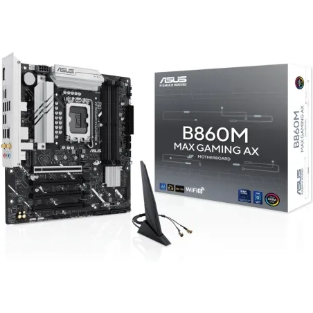 Asus Mainboard|ASUS|Intel B860 Express|LGA1851|Micro-ATX|Memory DDR5|Memory slots 4|B860MMAXGAMINGAX