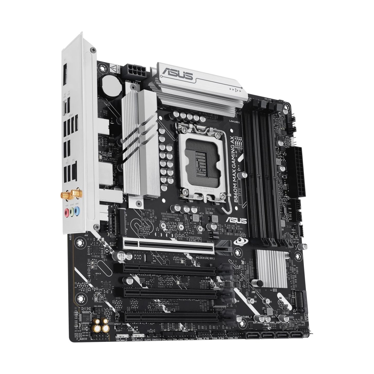 Asus Mainboard|ASUS|Intel B860 Express|LGA1851|Micro-ATX|Memory DDR5|Memory slots 4|B860MMAXGAMINGAX