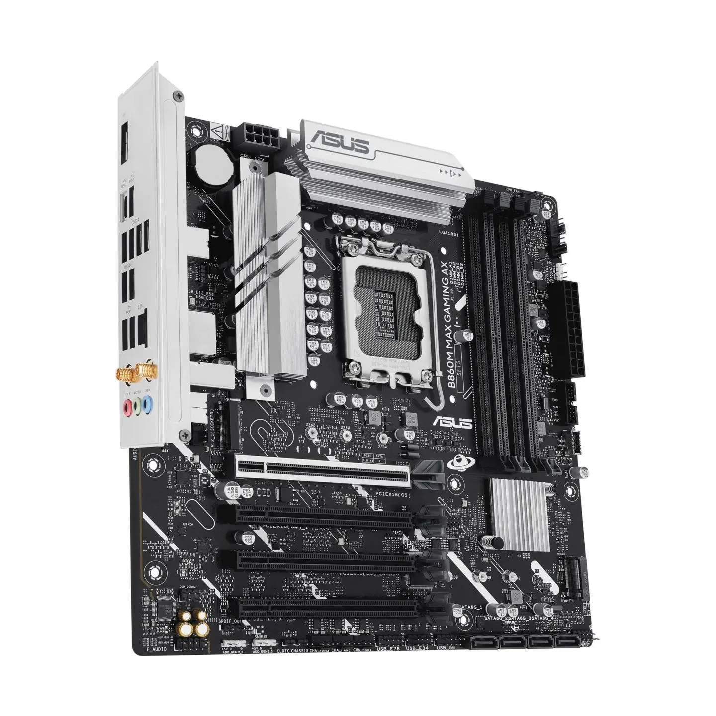 Asus Mainboard|ASUS|Intel B860 Express|LGA1851|Micro-ATX|Memory DDR5|Memory slots 4|B860MMAXGAMINGAX