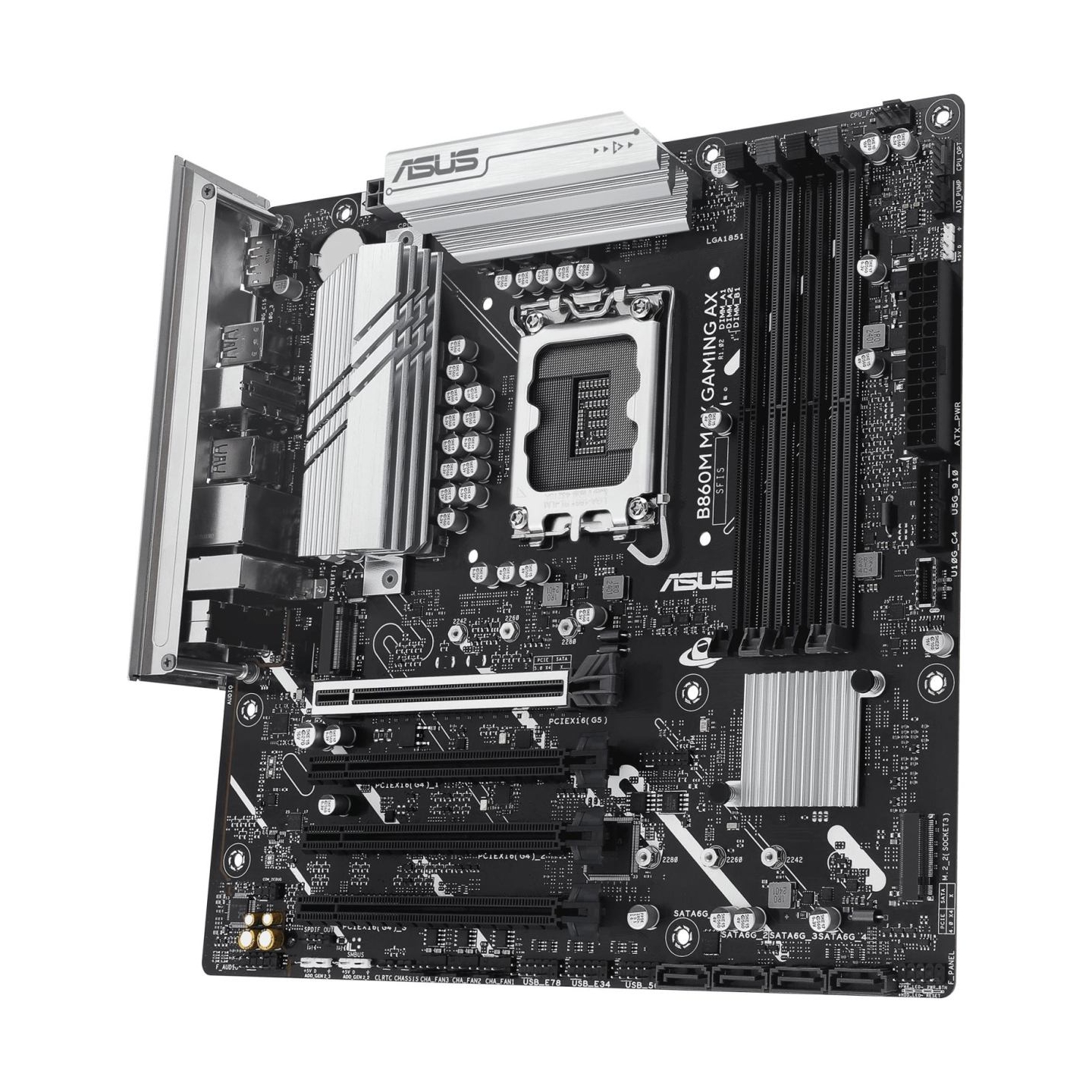 Asus Mainboard|ASUS|Intel B860 Express|LGA1851|Micro-ATX|Memory DDR5|Memory slots 4|B860MMAXGAMINGAX