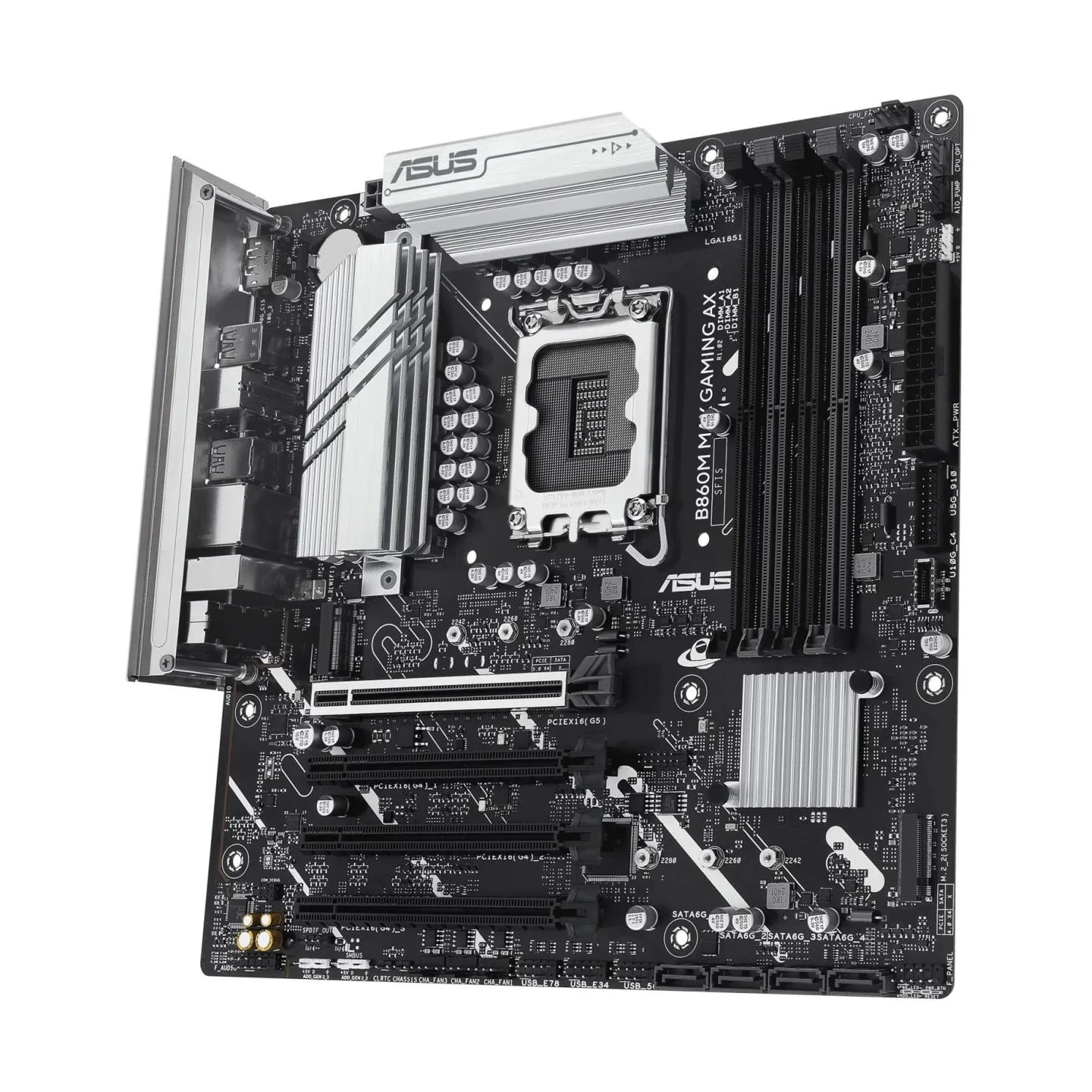 Asus Mainboard|ASUS|Intel B860 Express|LGA1851|Micro-ATX|Memory DDR5|Memory slots 4|B860MMAXGAMINGAX