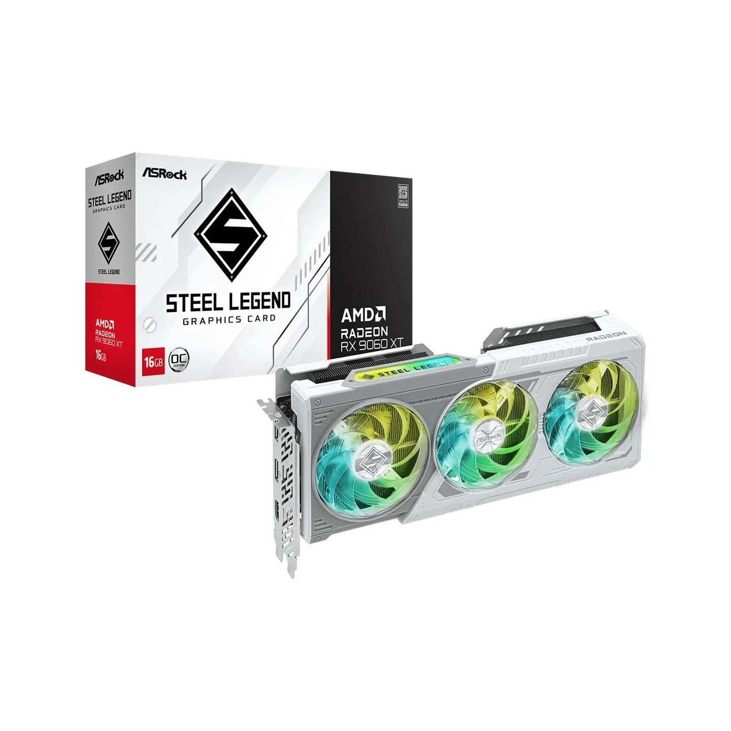 Asrock Graphics Card|ASROCK|AMD|Radeon RX 9060 XT|16 GB|GDDR6|128 bit|PCI Express x16 5.0|Active|RX9060XTSL16GO