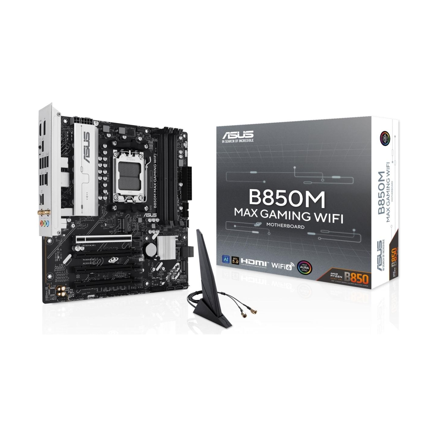 Asus Mainboard|ASUS|AMD B850|SAM5|Micro-ATX|Memory DDR5|Memory slots 4|3xPCI-Express 4.0 16x|1xPCI-Express 5.0 16x|3xM.2|1xHDMI|