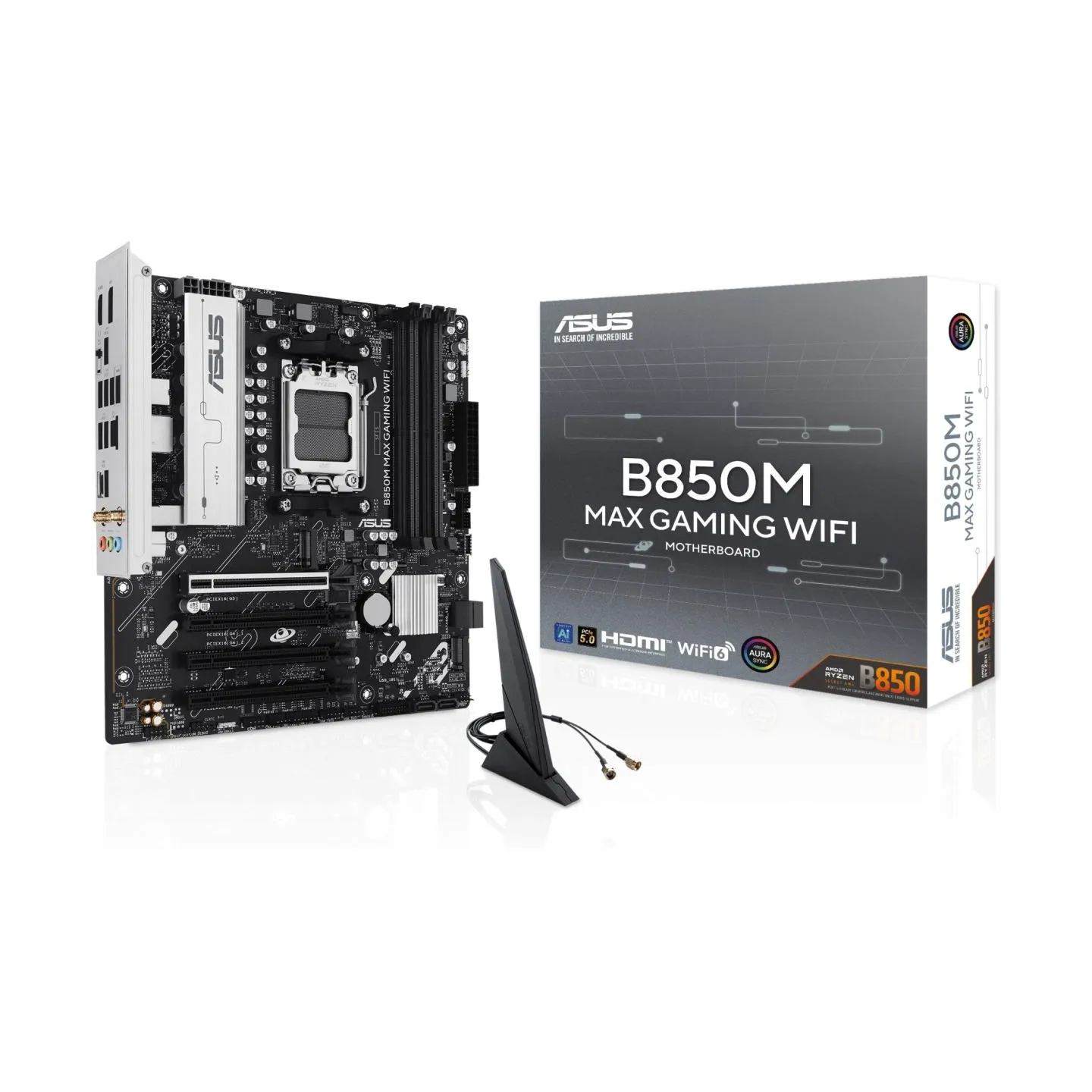Asus Mainboard|ASUS|AMD B850|SAM5|Micro-ATX|Memory DDR5|Memory slots 4|3xPCI-Express 4.0 16x|1xPCI-Express 5.0 16x|3xM.2|1xHDMI|