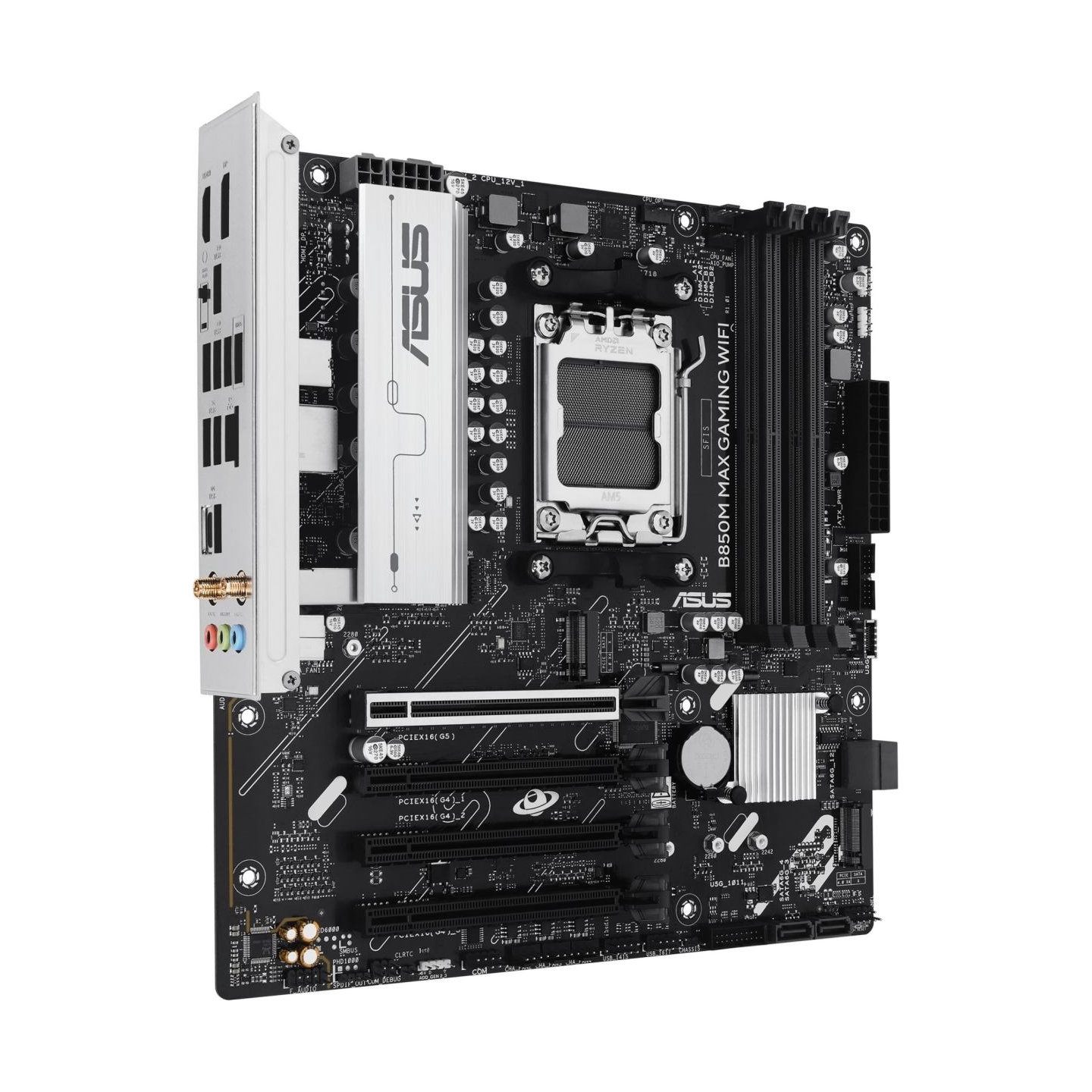Asus Motherboard B850M MAX GAMING WIFI AM5 4DDR5 mATX