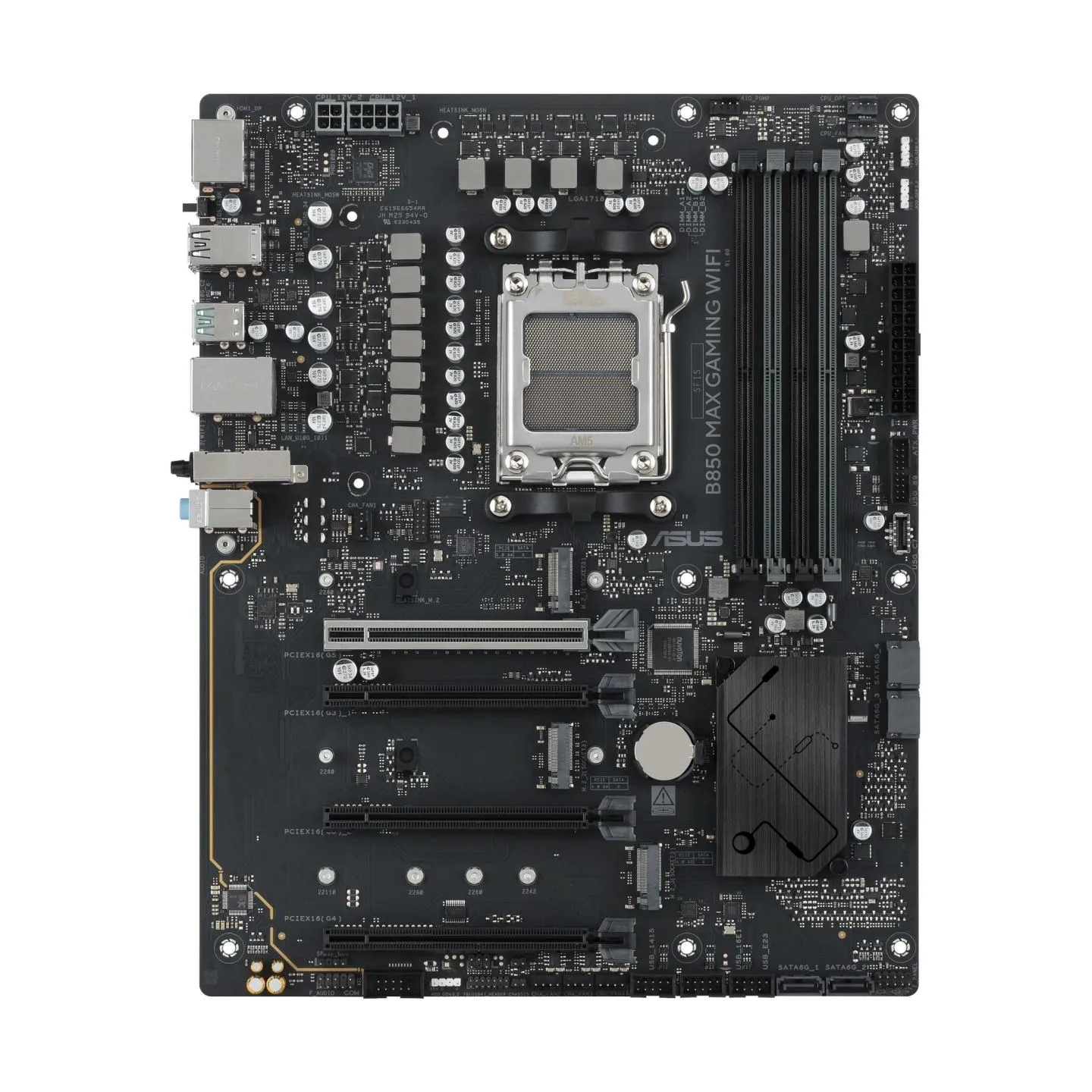 Asus Mainboard|ASUS|AMD B850|Socket AM5|ATX|RAM DDR5-SDRAM|4xSlots|Wi-Fi Yes|Bluetooth Yes|3xNumber of M.2 (M) slots|B850MAXGAMI