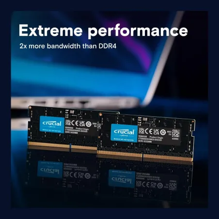 Crucial NB MEMORY 64GB DDR5-5600/SO CT64G56C46S5 CRUCIAL