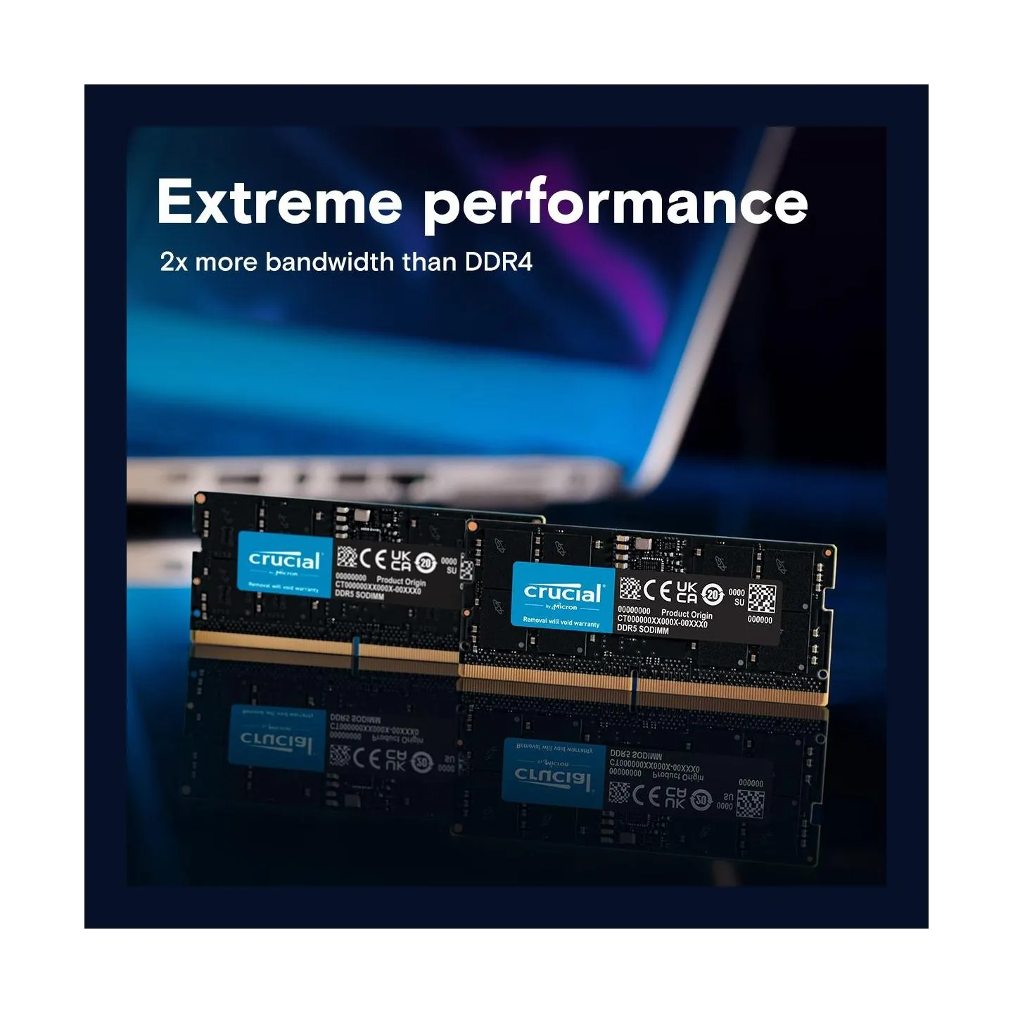 Crucial NB MEMORY 64GB DDR5-5600/SO CT64G56C46S5 CRUCIAL