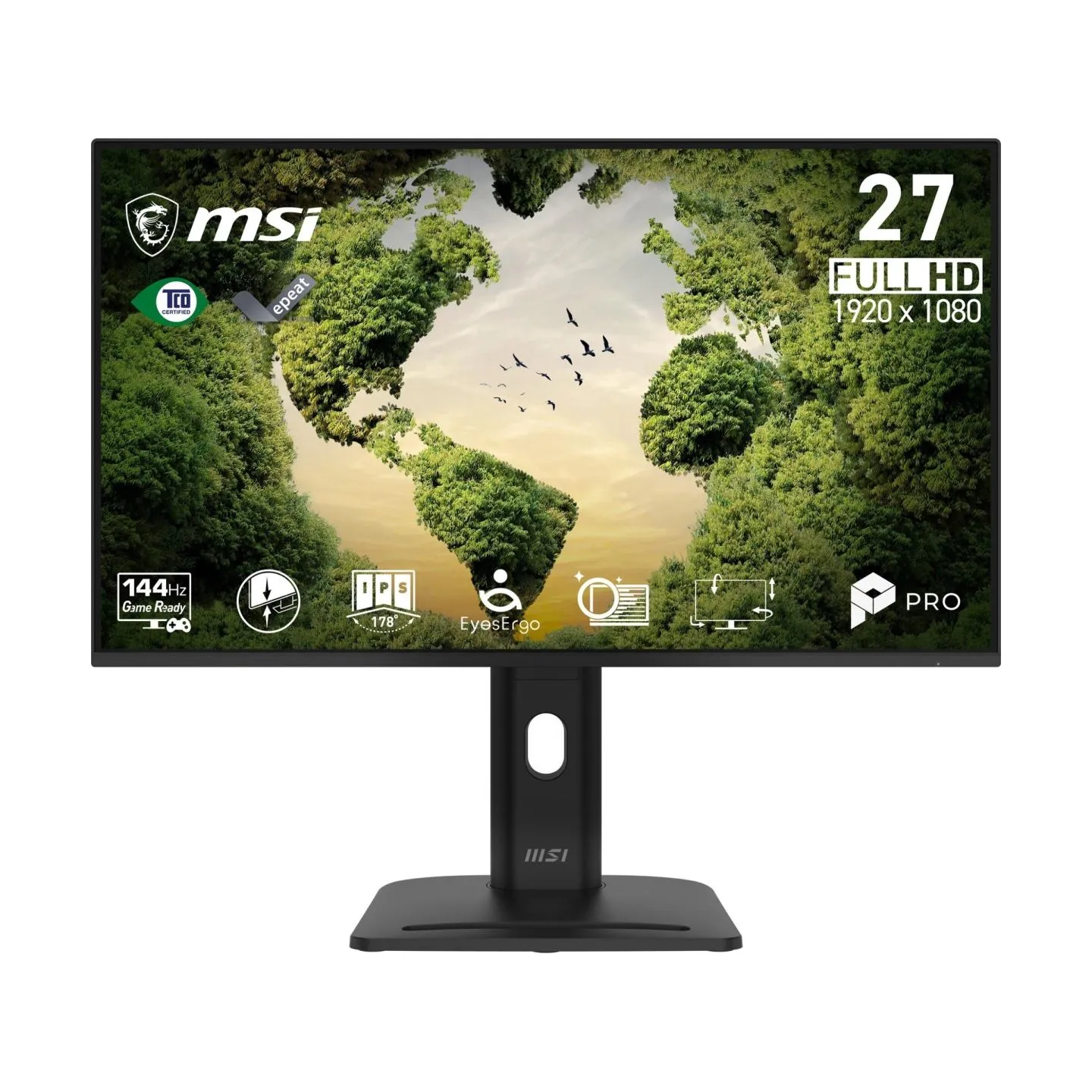 MSI LCD Monitor|MSI|27 "|1920 x 1080 pixels|Full HD|Native aspect ratio 16:9|LCD|Flat|PROMP275PGNE14