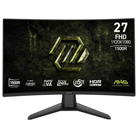 MSI Monitor MAG 274CF X24 27inches/LED/FHD/CURVE/240Hz/Black