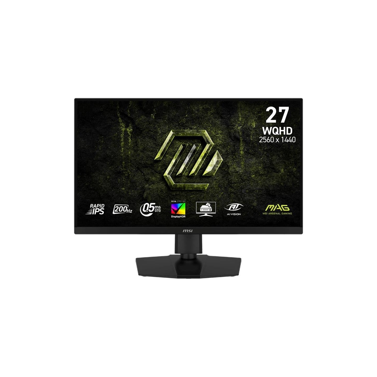 MSI Monitor MAG 274QPF E20 27 inches/LED/WQHD/FLAT/200Hz/Black