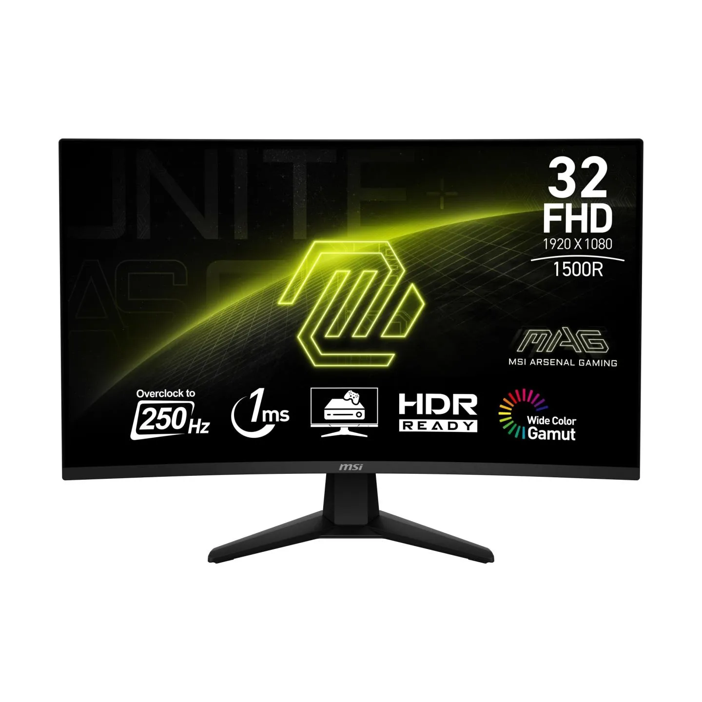 MSI LCD Monitor|MSI|31.5 "|1920 x 1080 pixels|Full HD|Native aspect ratio 16:9|Curved|MAG32C6X