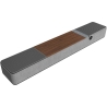 Klipsch Flexus Soundbar Core 100 2.1 Dolby Atmos, Walnut