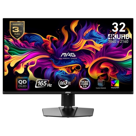MSI Monitor MAG 321UP QD-OLED 31.5 inch UHD/LED/Flat/165Hz/black