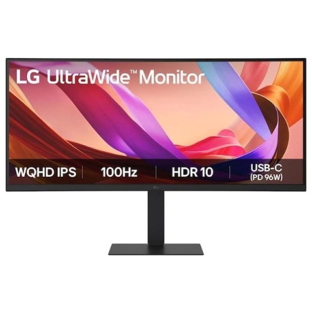 LG 34" 21:9 ULTRAWIDE™ WQHD (3440X1440) IPS MONITOR | HDR10 WITH SRGB 99%