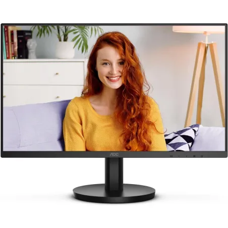 AOC LCD Monitor|AOC|24"|Panel VA|1920x1080|16:9|100 Hz|Matte|1 ms|Speakers|Tilt|Colour Black|24B3HMA2