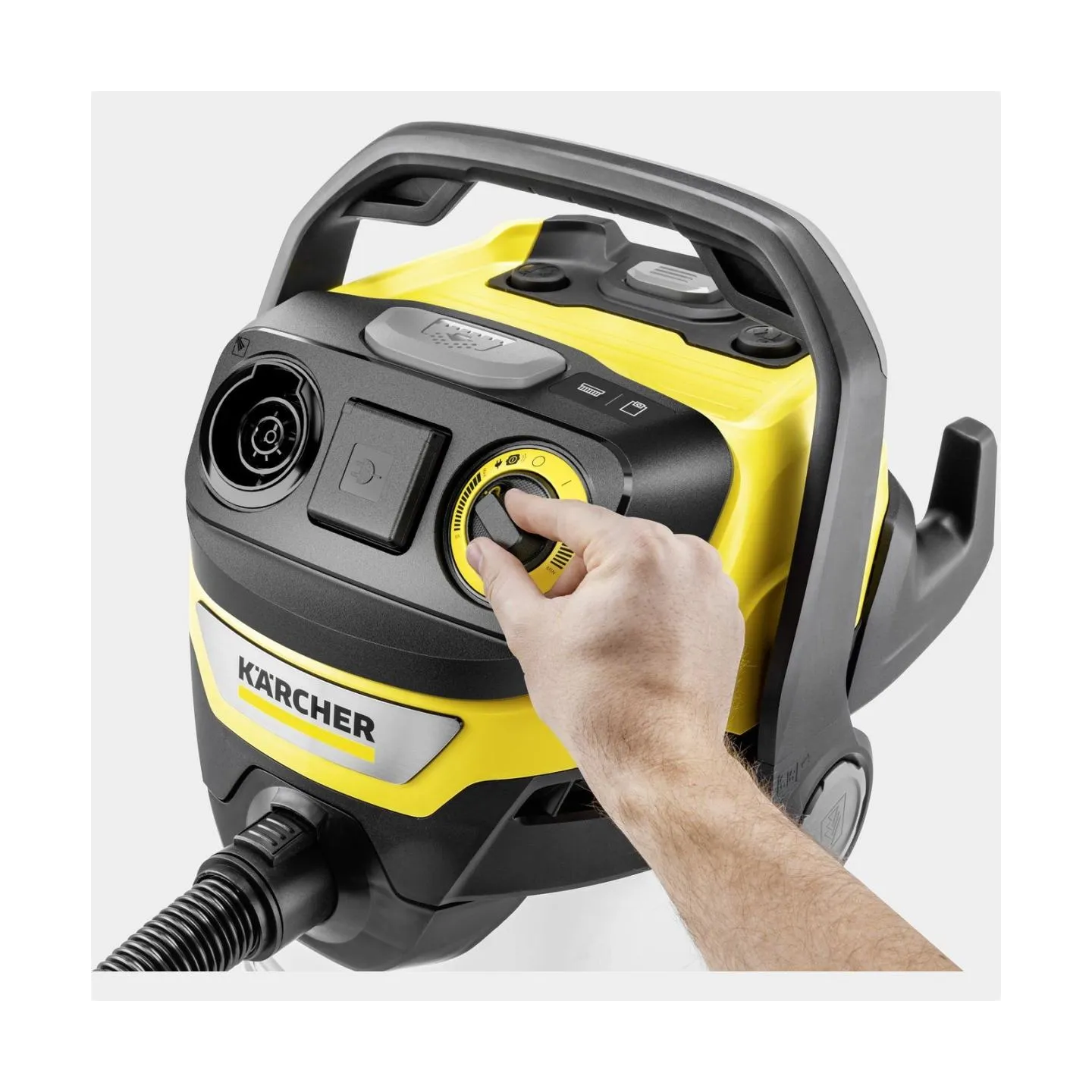 Karcher Vacuum Cleaner|KARCHER|Suction power 315 AW|Dust capacity 30 L|Drum vacuum|Cleaning type Dry&wet|Dust container Bagless|