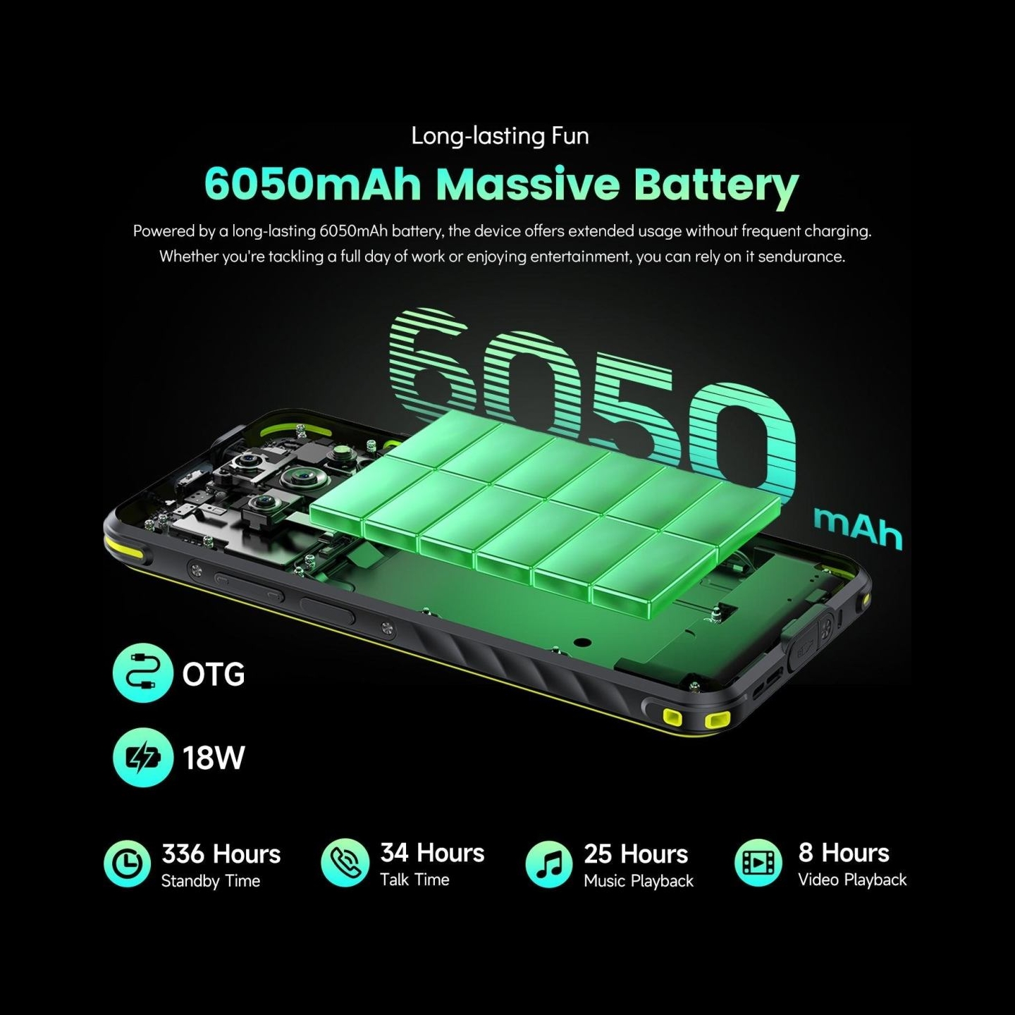 Ulefone MOBILE PHONE ARMOR X31/6/128GB BLACK ULEFONE