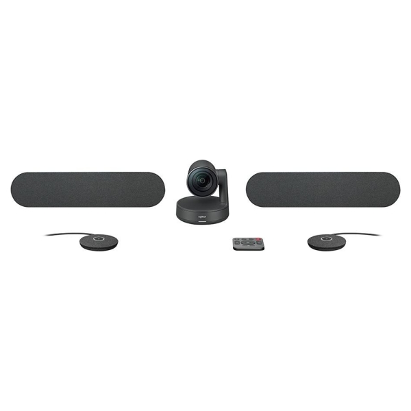 Logitech RALLY PLUS ULTRA-HD CONFERENCE CAM - BLACK - EMEA