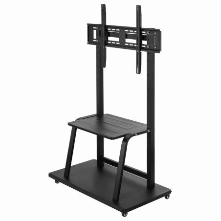 Gembird TV floor stand with caster wheel
