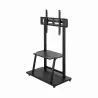 Gembird TV floor stand with caster wheel