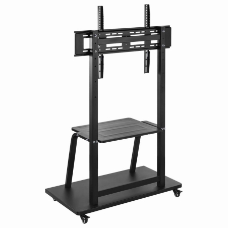 Gembird TV floor stand with caster wheel