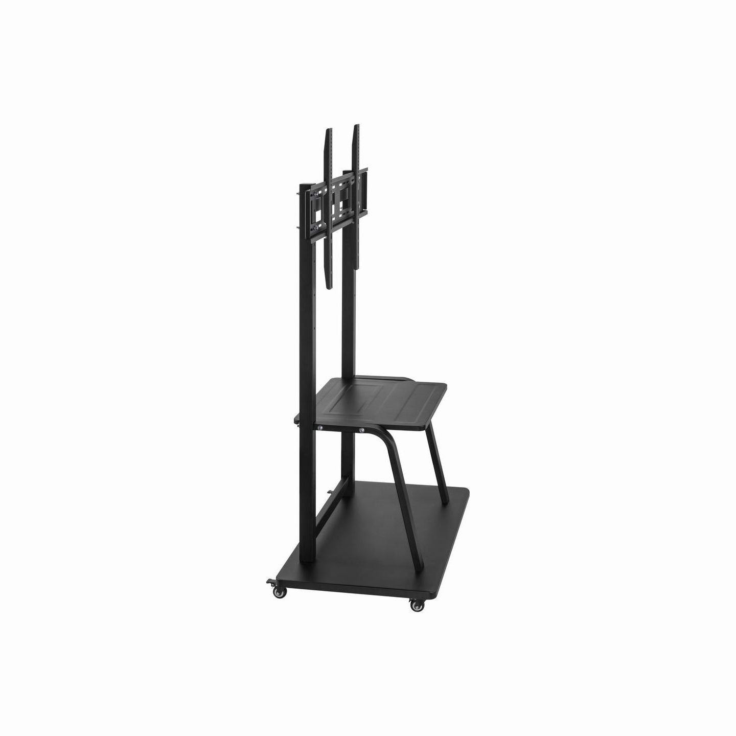 Gembird TV floor stand with caster wheel