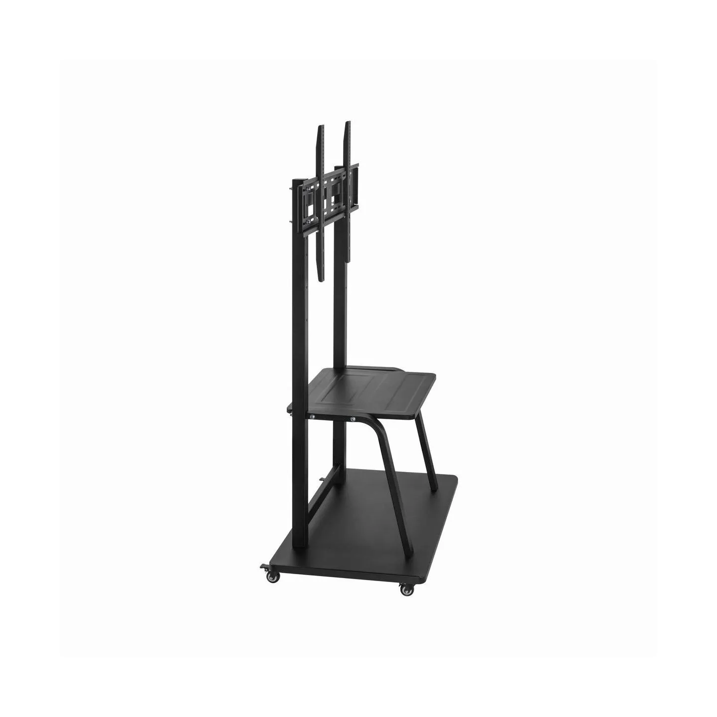 Gembird TV floor stand with caster wheel