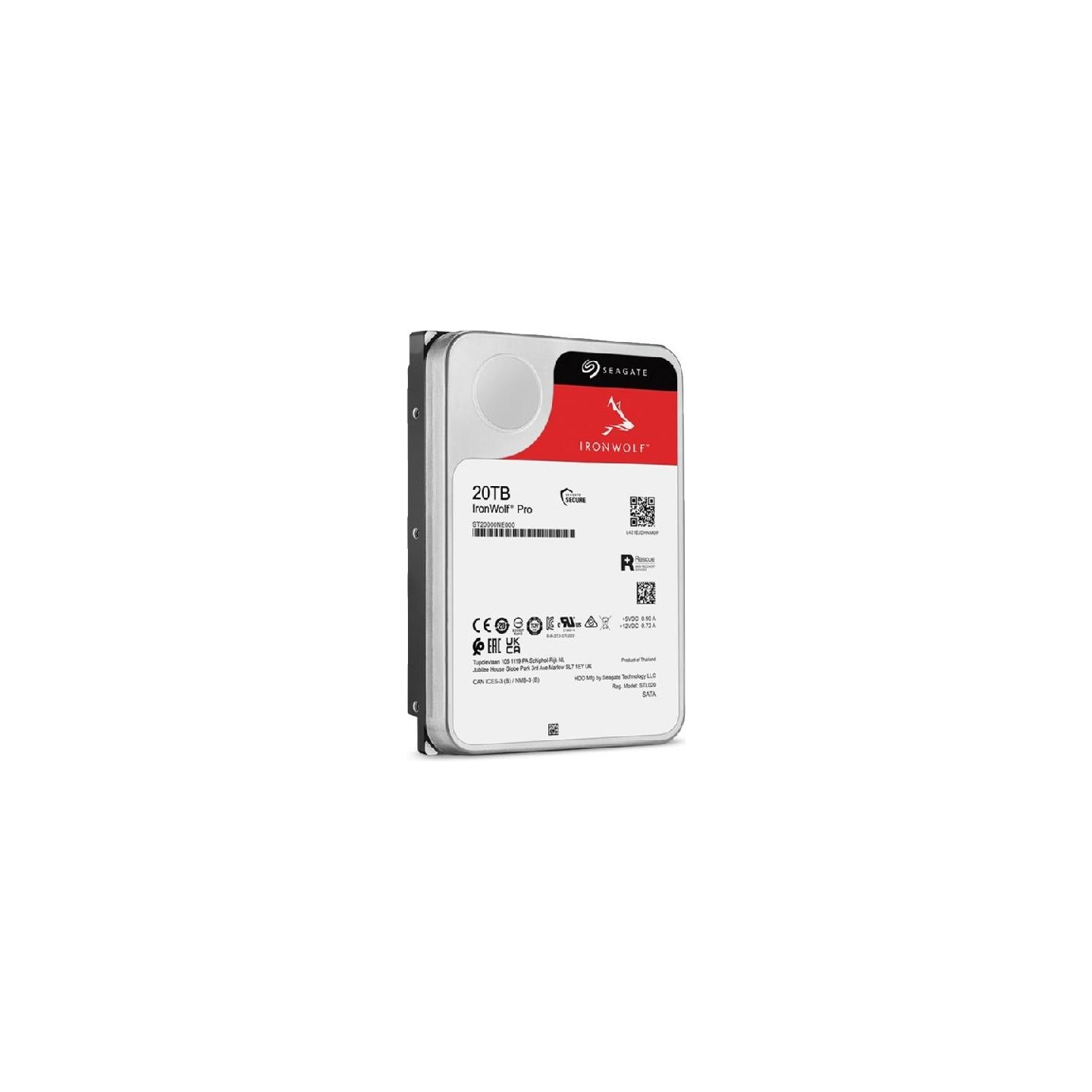 Seagate IronWolf Pro drive 20TB 3,5 SATA ST20000NT001