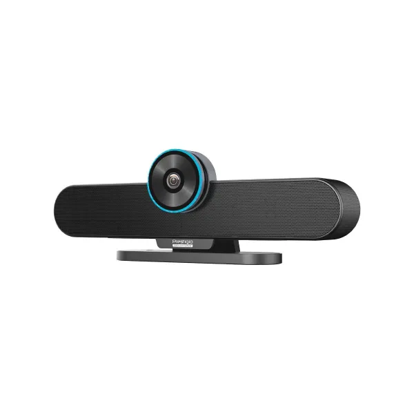 Prestigio Solutions Video Conferencing Collaboration Bar Gamma: 4K UHD, 8.5MP, 6 mic, 6m (Range), 2 x 5W, Connection via USB Typ
