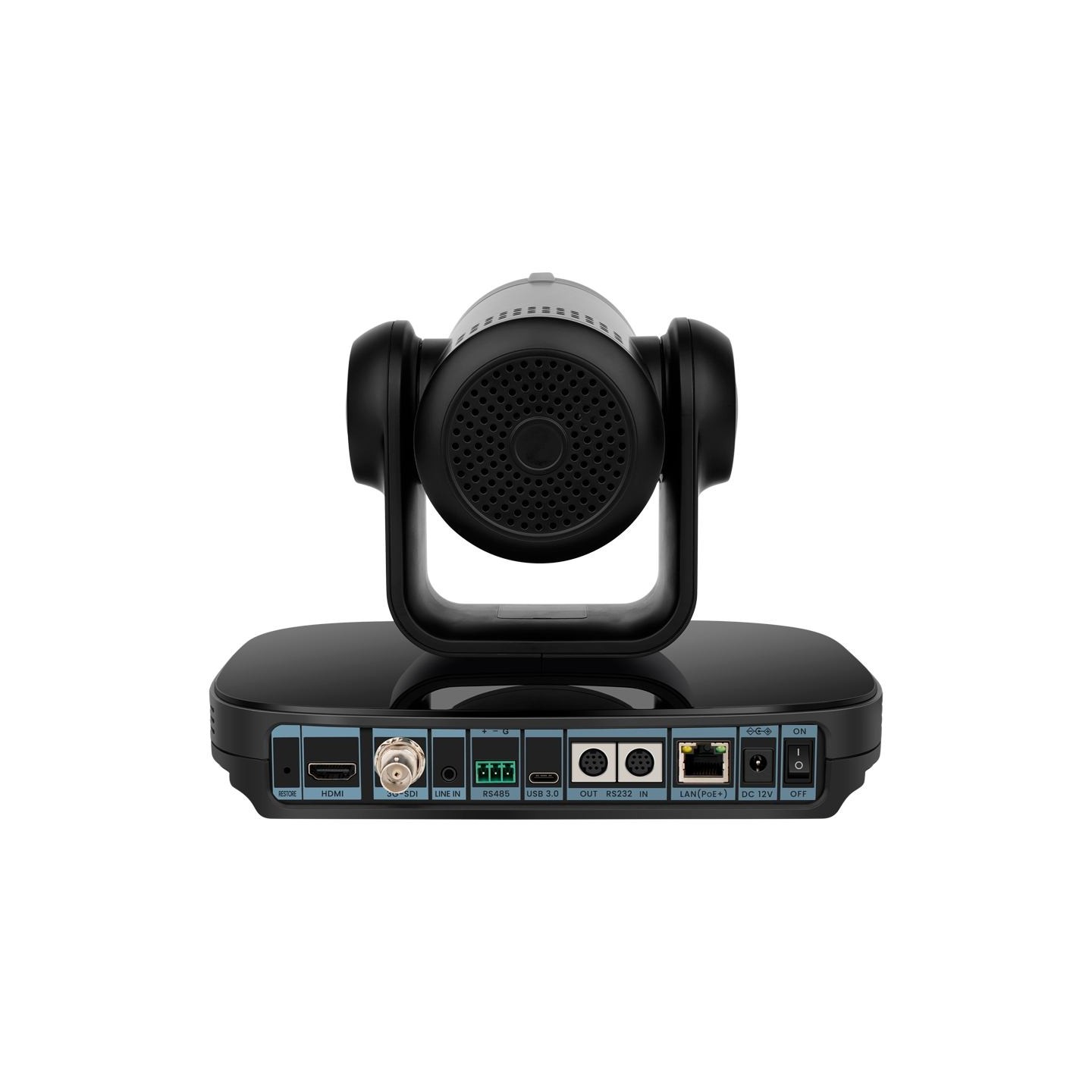 Prestigio Solutions Video Conferencing 4K PTZ Camera Alpha: 4K UHD, 8.4MP, PTZ, AI, No mic, PoE, Connection via HDMI 2.0, USB 3.