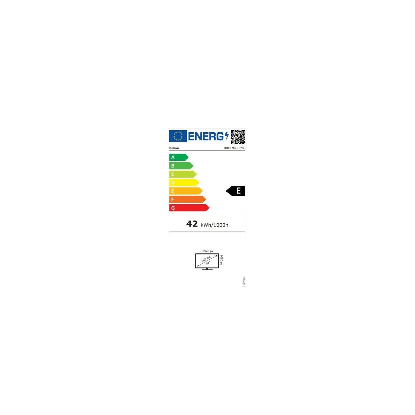 Dahua DISPLAY LCD 43"/DHI-LM43-F200 DAHUA