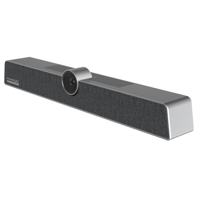 Prestigio Solutions Video Conferencing Collaboration Bar Alpha: UHD, 12MP, 6 mic, 8m (Range), Connection via USB Type-C or AUX