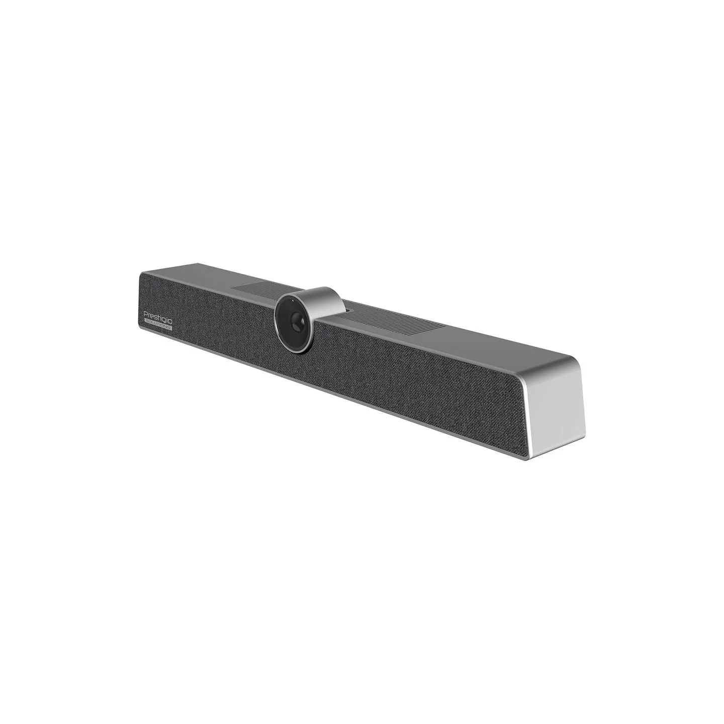 Prestigio Solutions Video Conferencing Collaboration Bar Alpha: UHD, 12MP, 6 mic, 8m (Range), Connection via USB Type-C or AUX