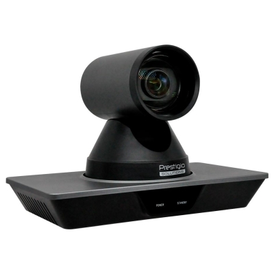 Prestigio Solutions Video Conferencing 4K PTZ Camera: 4K, 8.5MP, No mic, Connection via HDMI 2.0, USB 3.0 or RJ45