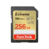 Sandisk Extreme 256GB SDXC Memory Card + 1 year RescuePRO Deluxe up to 180MB/s & 130MB/s Read/Write speeds, UHS-I, Class 10, U3,