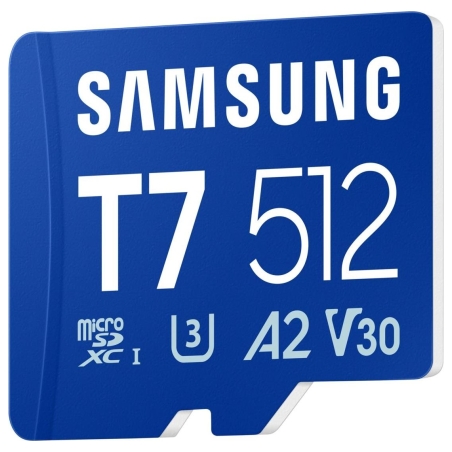 Samsung MEMORY MICRO SDXC T7 512GB/V30 MB-MB512T/WW SAMSUNG