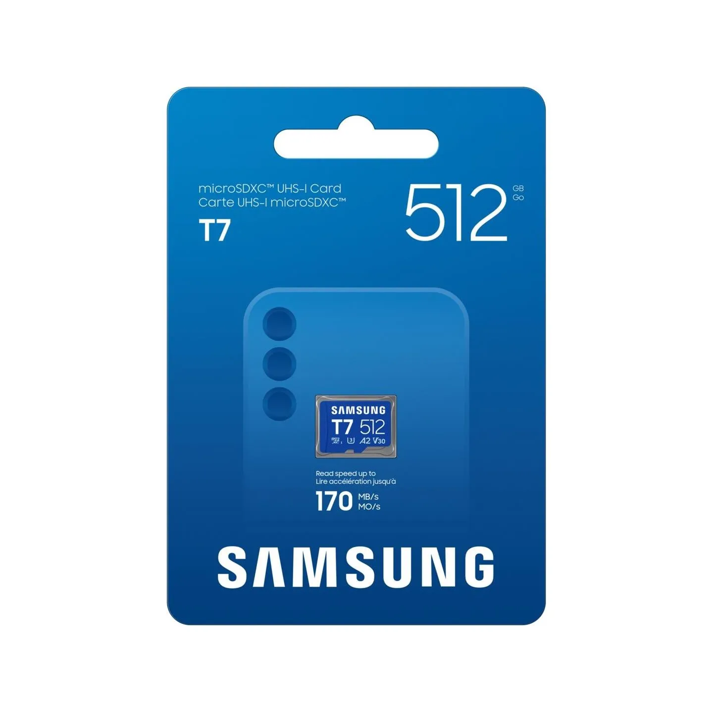 Samsung MEMORY MICRO SDXC T7 512GB/V30 MB-MB512T/WW SAMSUNG