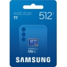 Samsung MEMORY MICRO SDXC T7 512GB/V30 MB-MB512T/WW SAMSUNG